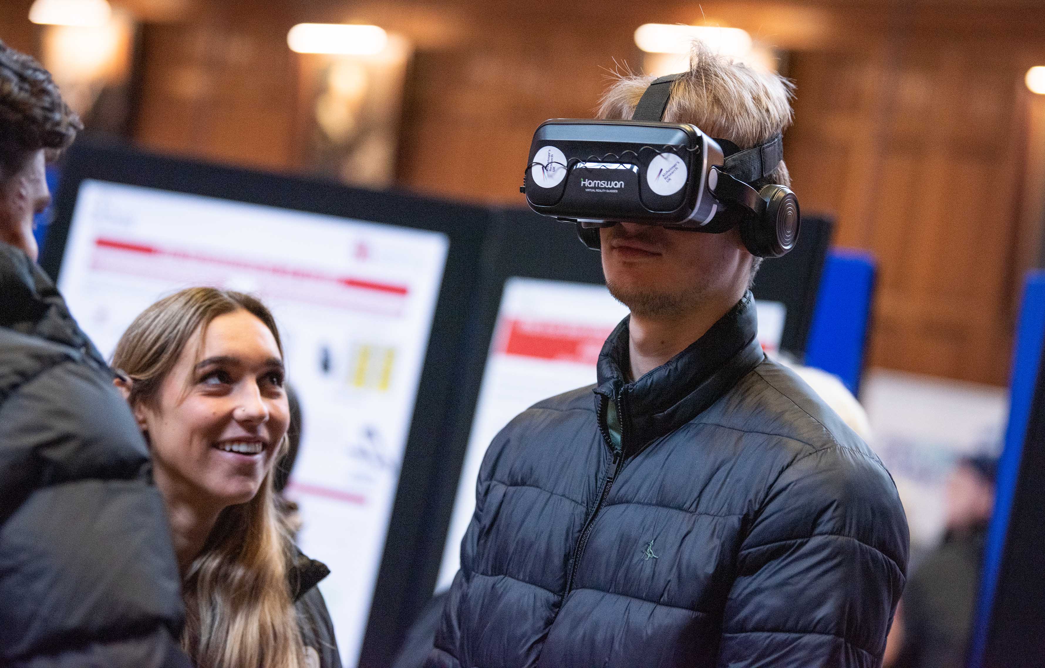 Using a virtual reality headset